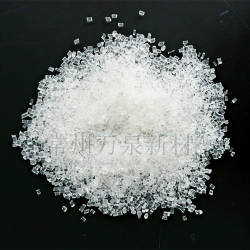 PLA high transparent degradable particles