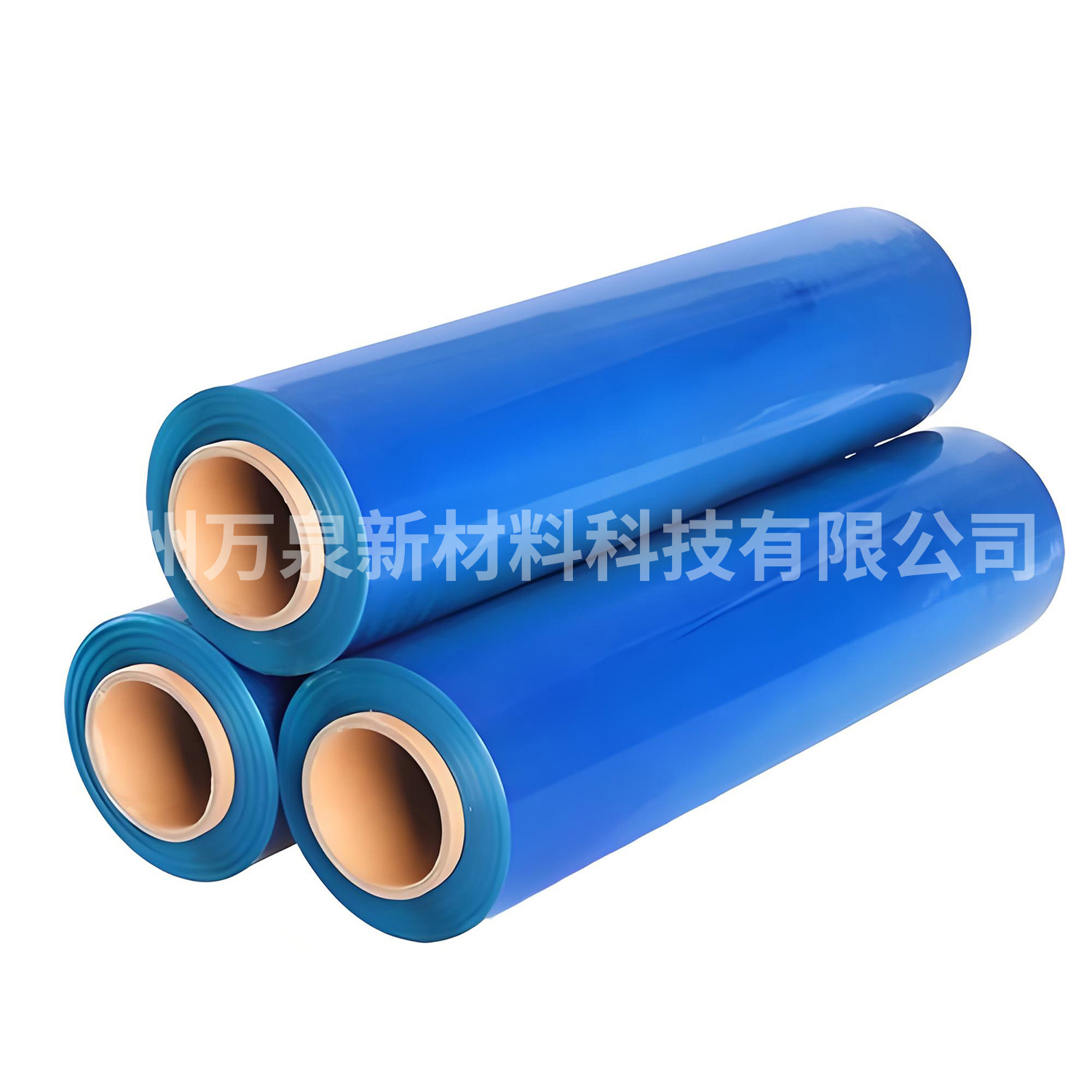 Blue stretch film